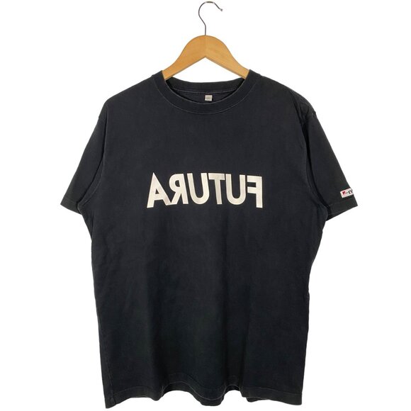 Future x Uniqlo Double Sided Lino Print T-shirt Black mens size XL - Picture 1 of 7